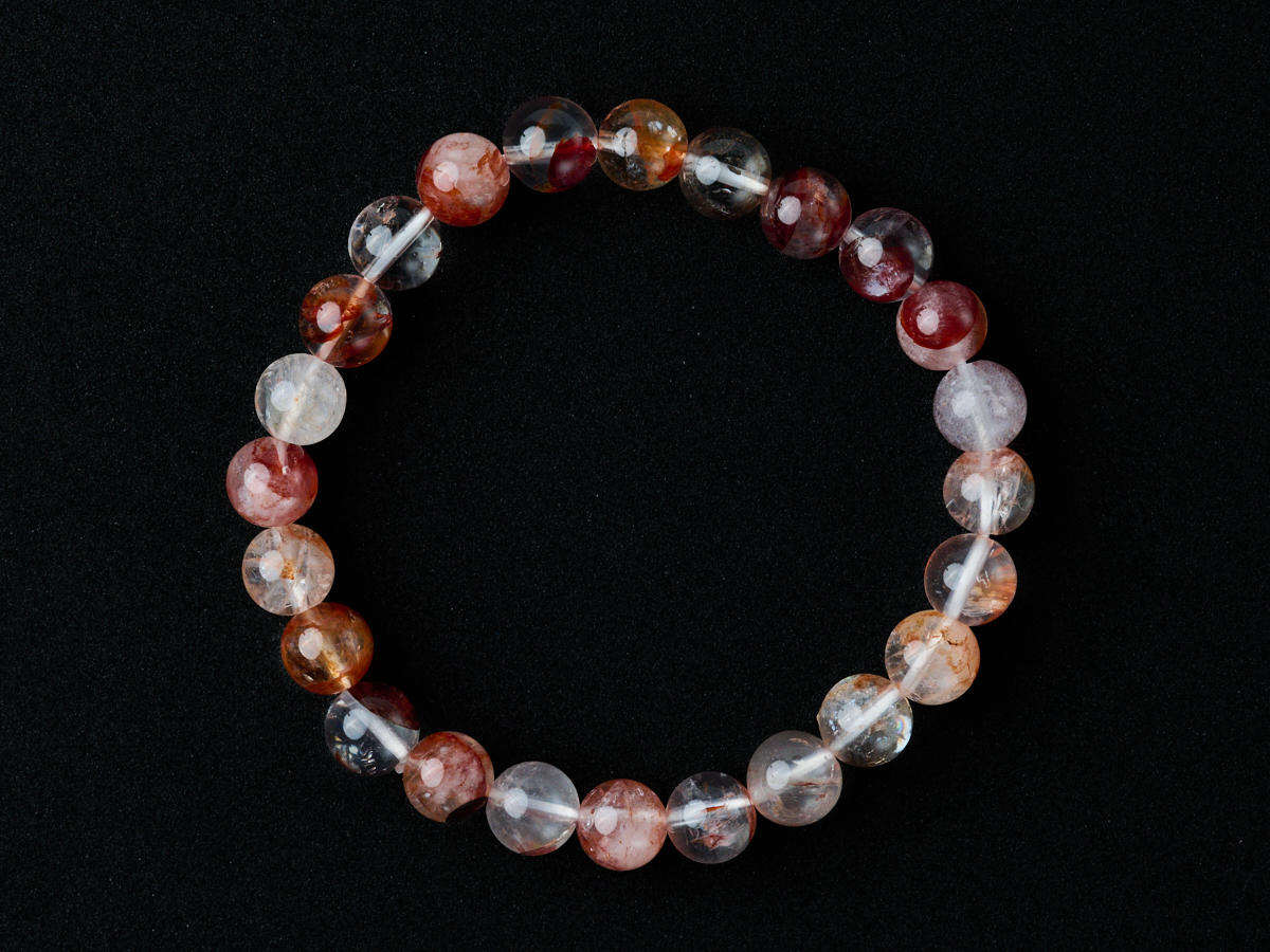 2-br-512-13-ヒマラヤレッドクオーツ・ブレスレット（約8mm玉）［No.13］_DSC5428.jpg