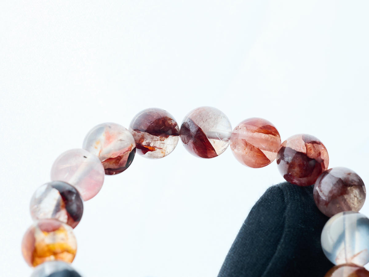 7-br-512-9-ヒマラヤレッドクオーツ・ブレスレット（約10mm玉）［No.9］_DSC5378.jpg