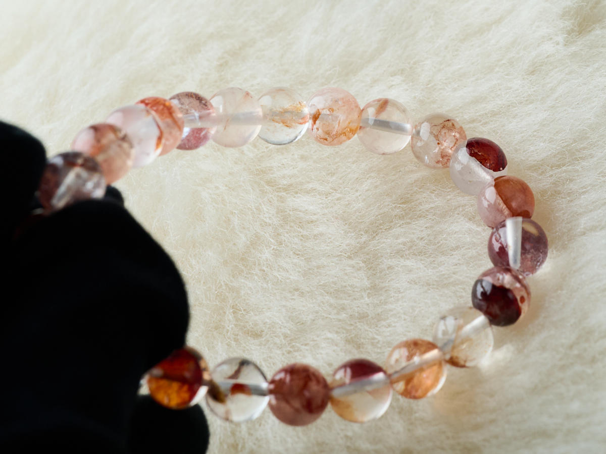 5-br-512-13-ヒマラヤレッドクオーツ・ブレスレット（約8mm玉）［No.13］_DSC5434.jpg