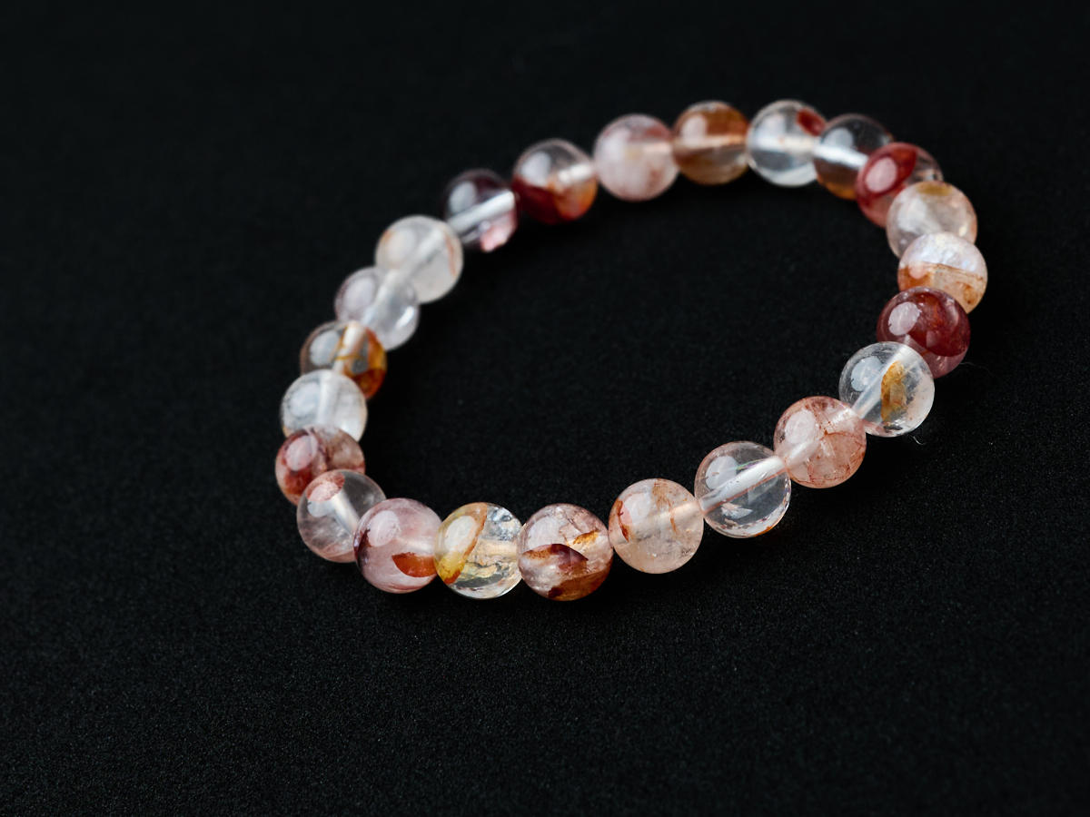 1-br-512-14-ヒマラヤレッドクオーツ・ブレスレット（約8mm玉）［No.14］_DSC5456.jpg