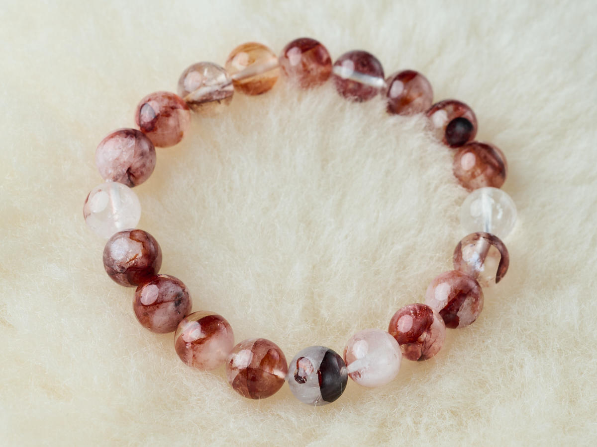 1-br-512-8-ヒマラヤレッドクオーツ・ブレスレット（約10mm玉）［No.8］_DSC5400.jpg