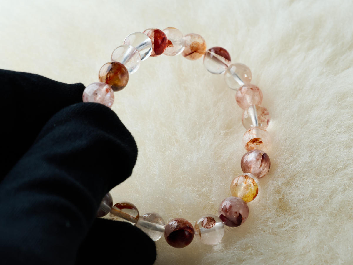 7-br-512-14-ヒマラヤレッドクオーツ・ブレスレット（約8mm玉）［No.14］_DSC5460.jpg