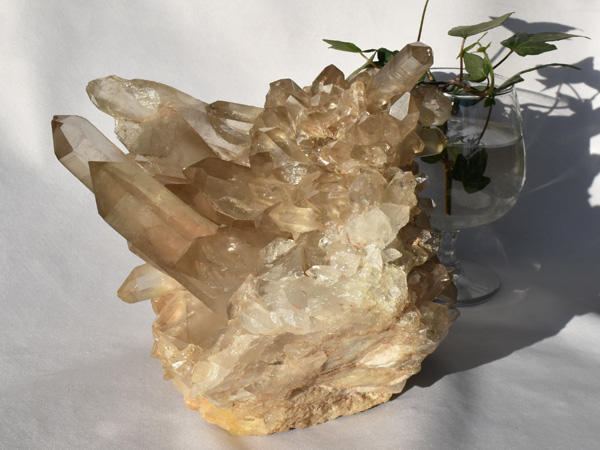 ヒマラヤ水晶原石クラスター スモーキィクォーツ [8] マラナ産