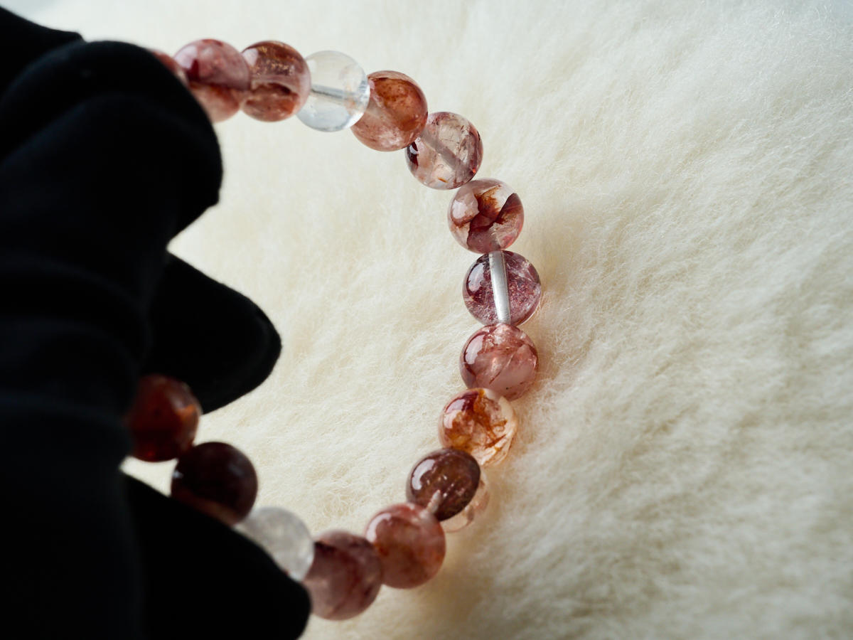 3-br-512-8-ヒマラヤレッドクオーツ・ブレスレット（約10mm玉）［No.8］_DSC5404.jpg