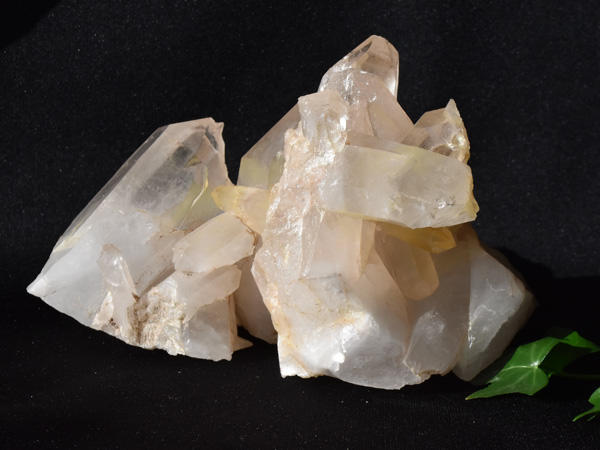 ヒマラヤ水晶原石 クラスター(群晶) ガルサ産 イエロー系[ye-4 