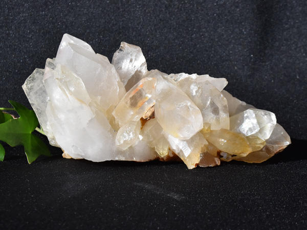 ヒマラヤ水晶原石 クラスター(群晶) ガルサ産 イエロー系(ゴールデン 